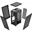 2000D Airflow ITX-Tower; Black; Slim fans/FS PSU only