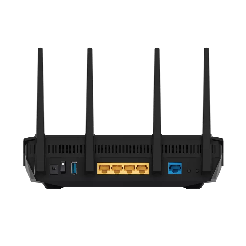 Asus AX5400 Dual Band WiFi 6 Extendable Router; built-in VPN; AiMesh-Compatible 