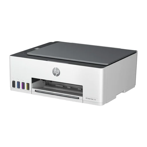 HP Smart Tank 580 AiO Ink; Print; copy; scan; 12 ppm/5 ppm (color); Wi-Fi direct.18000 blk and 6000pg starter cartridges