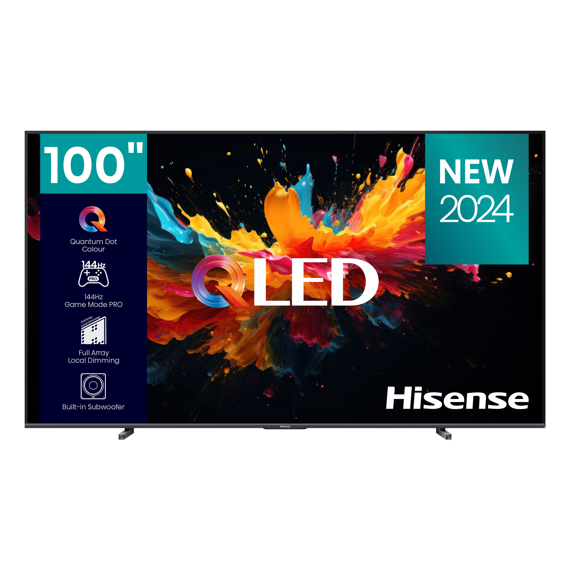 Hisense 100 inch Q7N Series 144Hz QLED Gaming Vidaa Smart TV