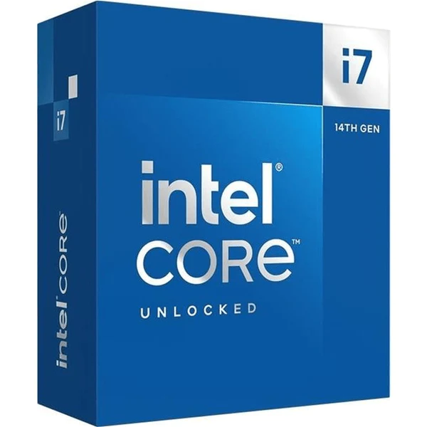 Intel Core i7 14700 Up to 5.4 GHZ; 20 Cores (8P+12E); 28 Thread; 33MB Smartcache; 65W TDP;  Intel® Laminar RM1 Cooler included; 