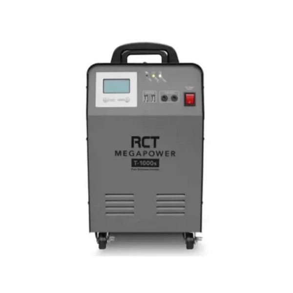 RCT MEGAPOWER 1KVA/1000W INVERTER TROLLEY WITH 1 X 100AH BATTERY (Warranty Electronics- 1 year; Batteries 6 Month)
