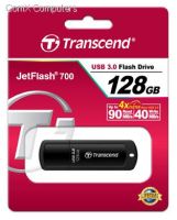 TRANSCEND 128GB JETFLASH 700 USB 3.1 GEN 1 (USB 5Gbps) FLASH DRIVE