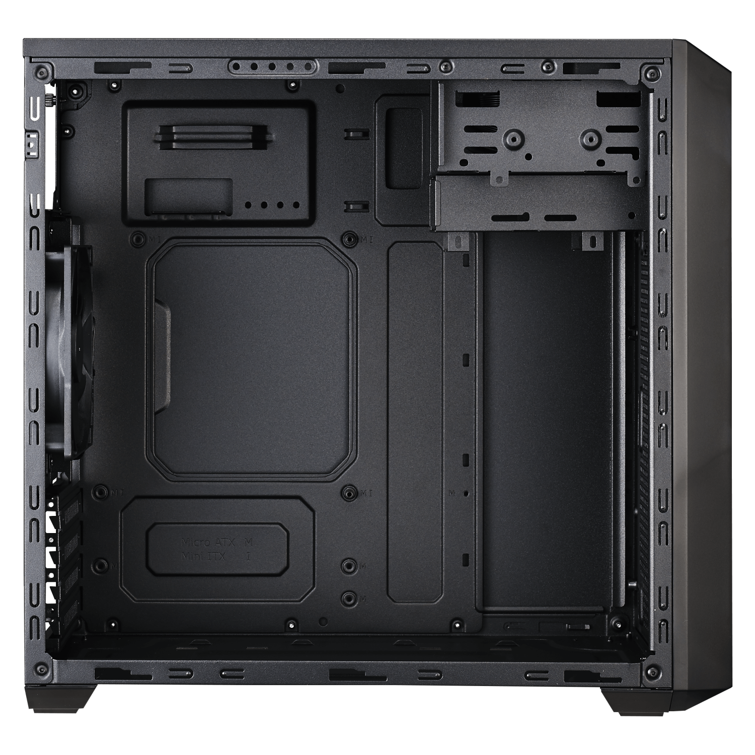 CM Case Masterbox Lite 3 SI Micro ATX; 1 x DVD Bay; Black. 