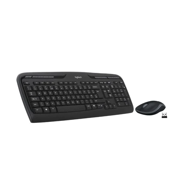 Logitech Wireless Keyboard and Mouse Combo MK330 Nano USB Not unifying full size kb with low profile keys 2 4 GHz up to 10m