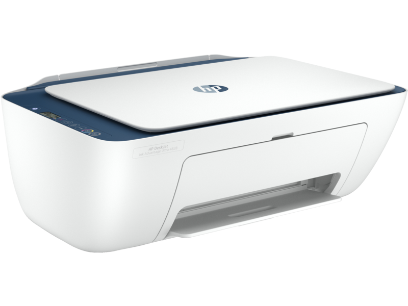 HP DeskJet IA Ultra 4828 AiO Printer A4 Ink; Print; copy; scan; wireless; 7.5 ppm (black) and 5.5 ppm (color).