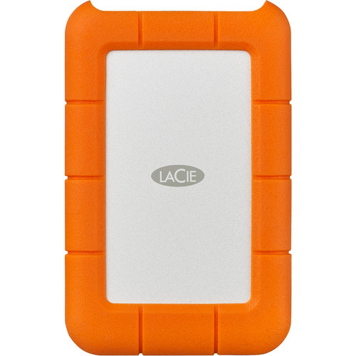 Seagate LaCie 1TB Rugged Mini USB-C| USB3.0| Drop| Crush and Rain Resistant