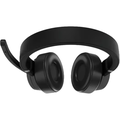 Lenovo Go Wireless ANC Headset|Microsoft Teams Certified|USB + BT Connection| Noice cancellation|Pouch|Flip mic