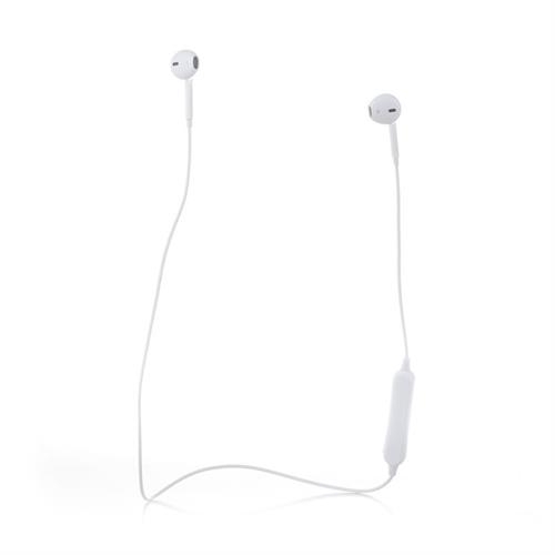 Ezra In Ear Bluetooth Handsfree Sweatproof White Earphones