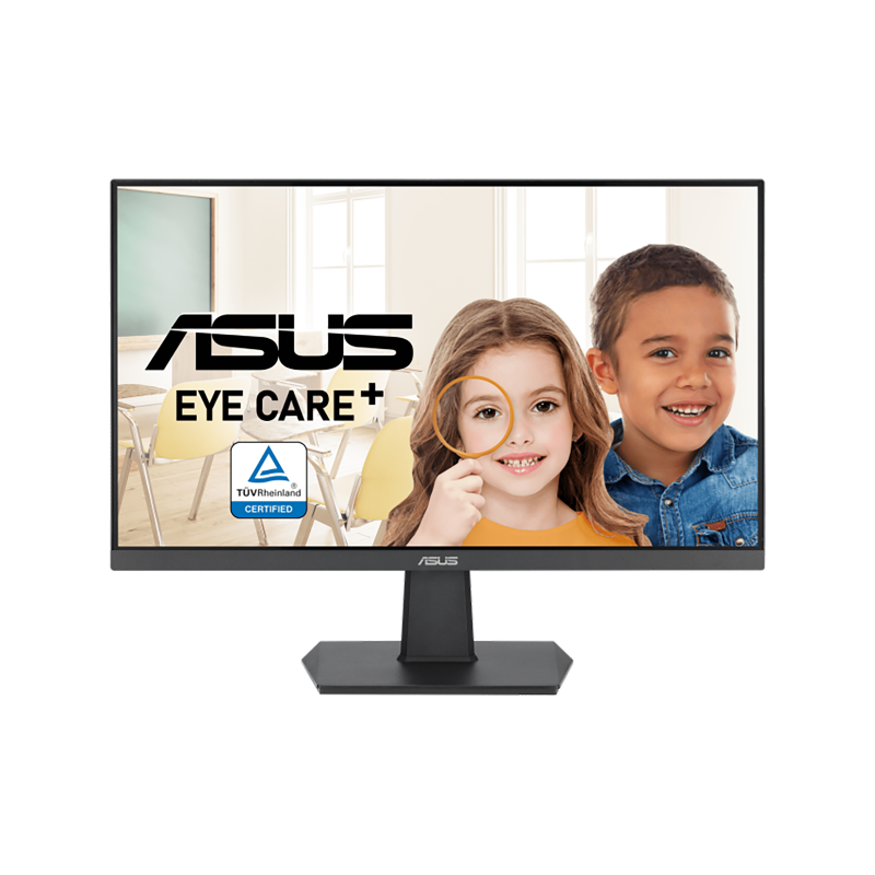 ASUS VA24EHF Eye Care Gaming Monitor – 24-inch (23.8-inch viewable); IPS; Full HD; Frameless; 100Hz; Adaptive-Sync; 1ms MPRT; HD