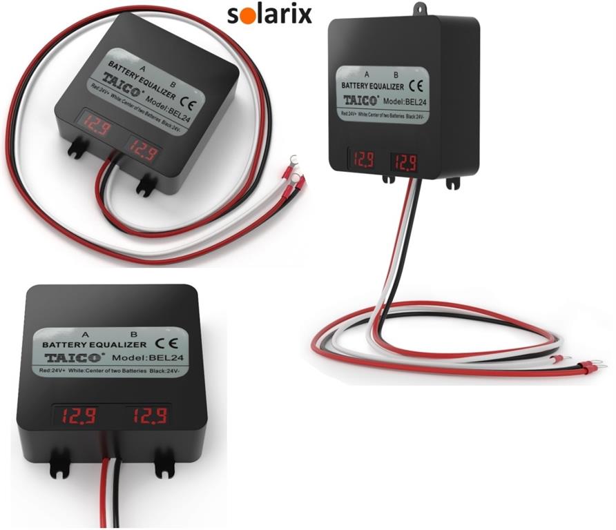 Solarix 24V Battery Equaliser And Balance Charger