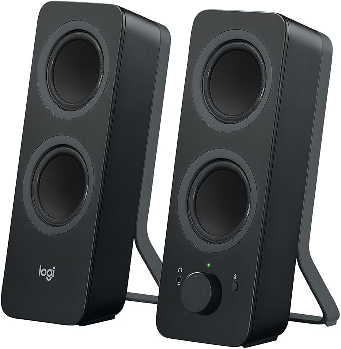 Logitech Z207 2.0 Stereo PC Speakers with Bluetooth