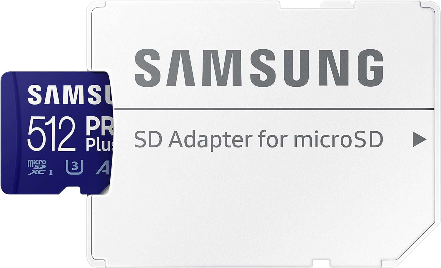 SAMSUNG PRO PLUS 512GB MICRO SD CARD U3 V30 A2