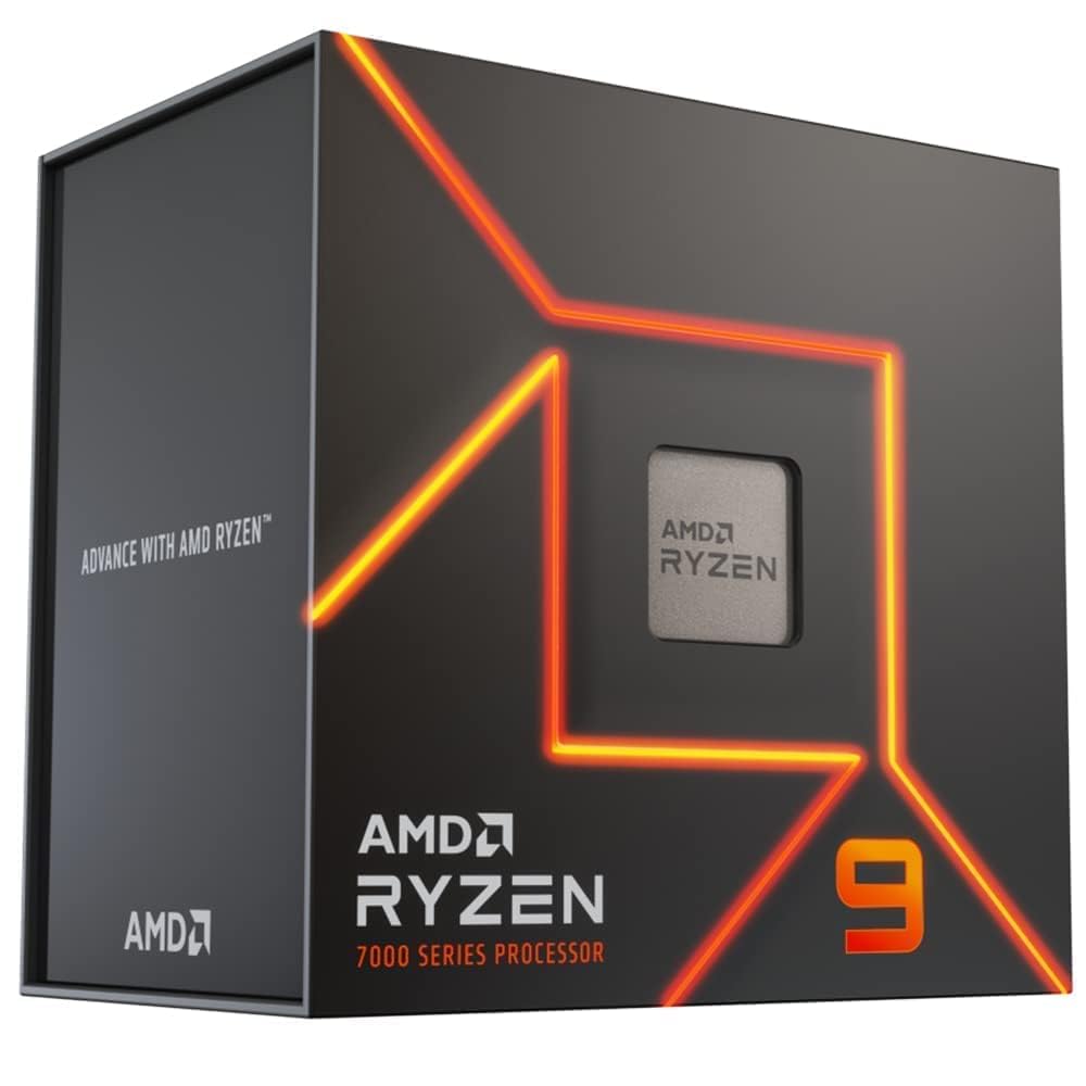 AMD Ryzen 9 7950x 5nm SKT AM5 CPU; 16 Core/32 Thread Base Clock 4.5GHz; Max Boost Clock 5.0GHz ;80 MB Cache; Radeon Graphics; No