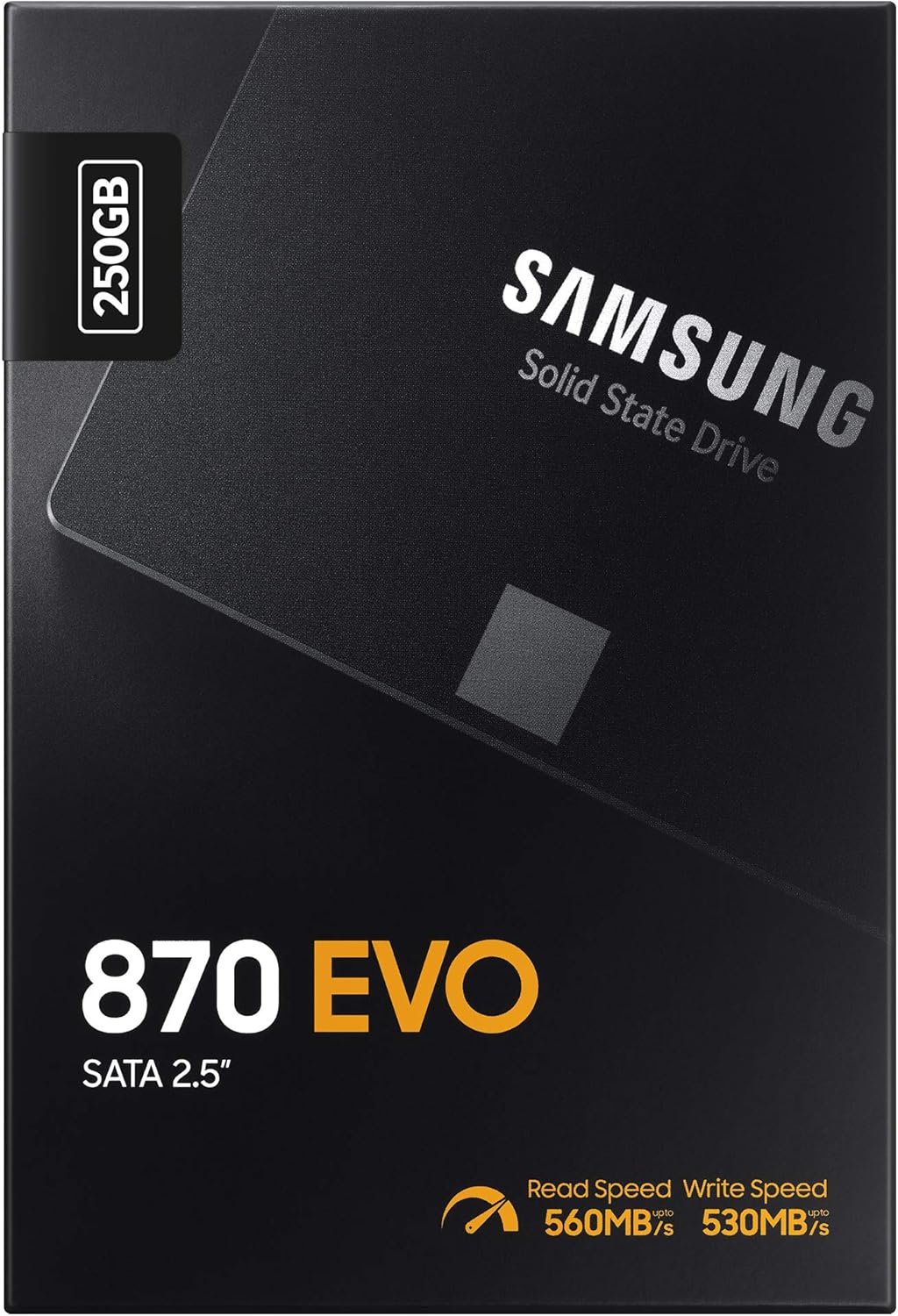 SAMSUNG 870 EVO 250 GB 2.5'' SATA SSD