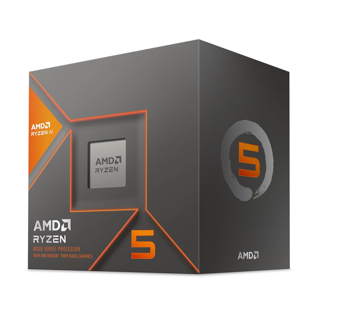 AMD Ryzen™ 5 8600 G-Series Desktop Processor with Radeon™ Graphics (5.0GHz; 22MB; 65W; AM5)