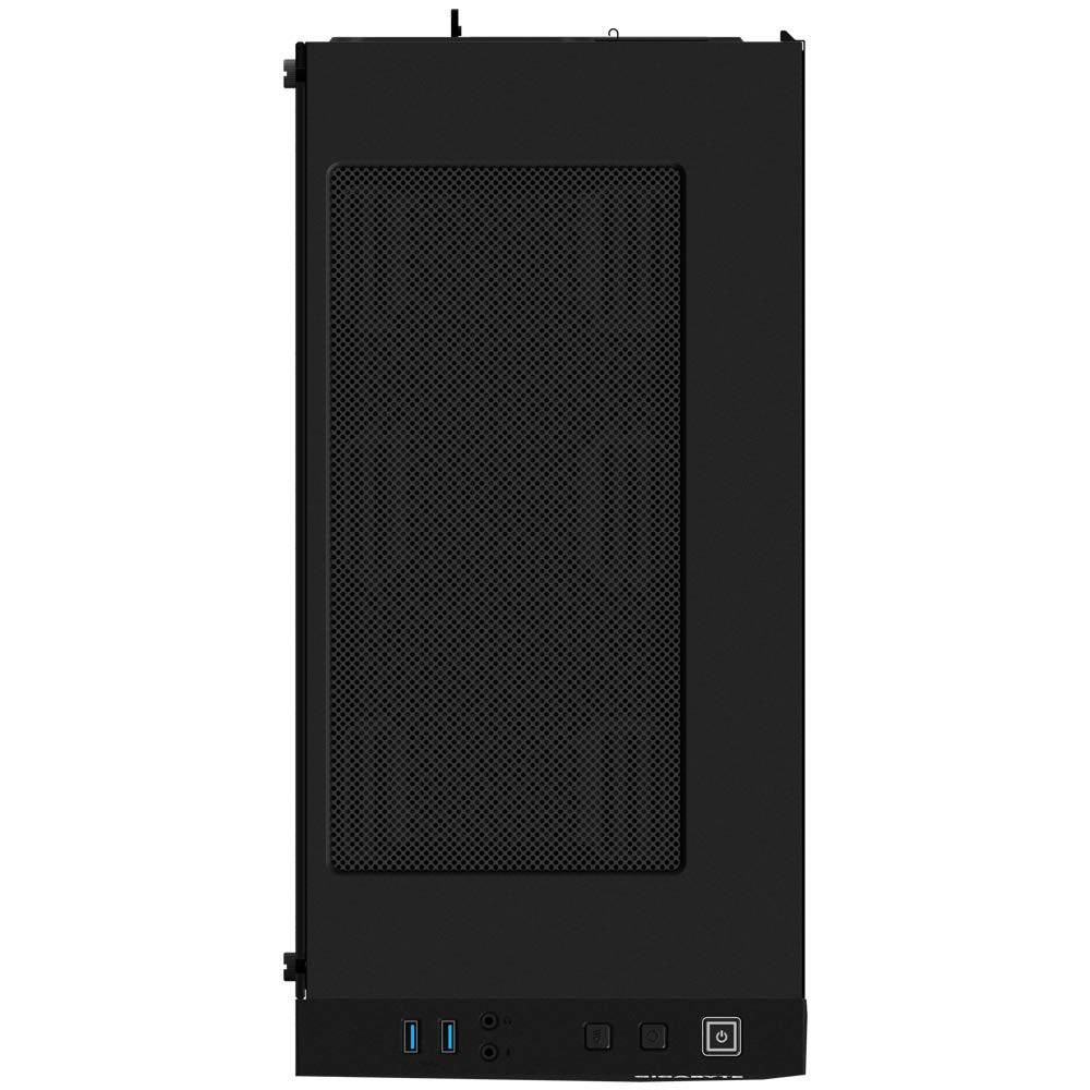 GIGABYTE C200 Glass Mid Tower; Black; Tempered Glass Side Panel; ATX