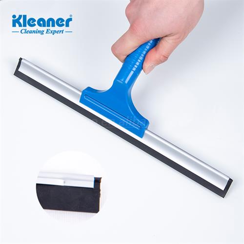 Kleaner Short Handle Aluminum head window cleaning wiper or Scraper 25cm