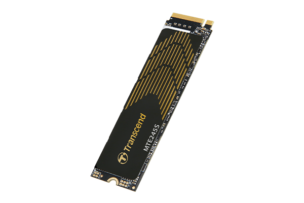 TRANSCEND 4 TB MTE245S PCI-E  GEN 4X4 M.2 NVMe 2280 SSD 3D TLC - 5300 MB/s Read 4000 MB/s Write - 2400 TBW
