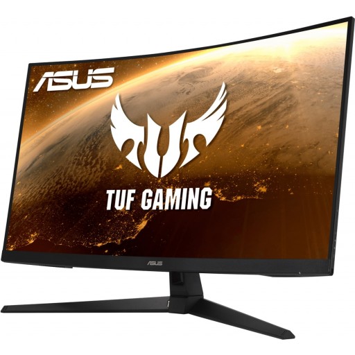 TUF Gaming VG32VQ1BR Curved Gaming Monitor – 31.5 inch WQHD (2560x1440), 165Hz(Above 144Hz), Extreme  Low Motion Blur  , Adaptive-sync, Free Sync  1ms (MPRT), HDR10  Premium,