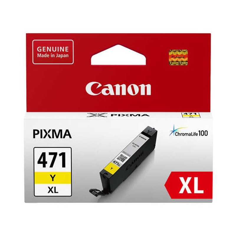 CANON CLI-471XL YELLOW CARTRIDGE - 685 pages @ 5%