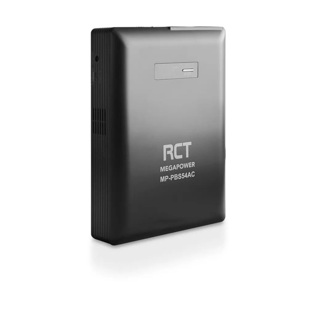 RCT MegaPower Lithium UPS  54000 mAh 250W; 2 x 230V AC Outlet; 2 x 2.4A USB Type A; 1 x 3A USB Type C PD