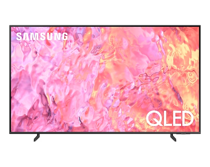 SAMSUNG QA75Q60C 75'' QLED TV; 100% Colour Volume (Quantum Dot); Quantum Processor Lite 4K; Quantum HDR; HDR 10+;Airslim Design;