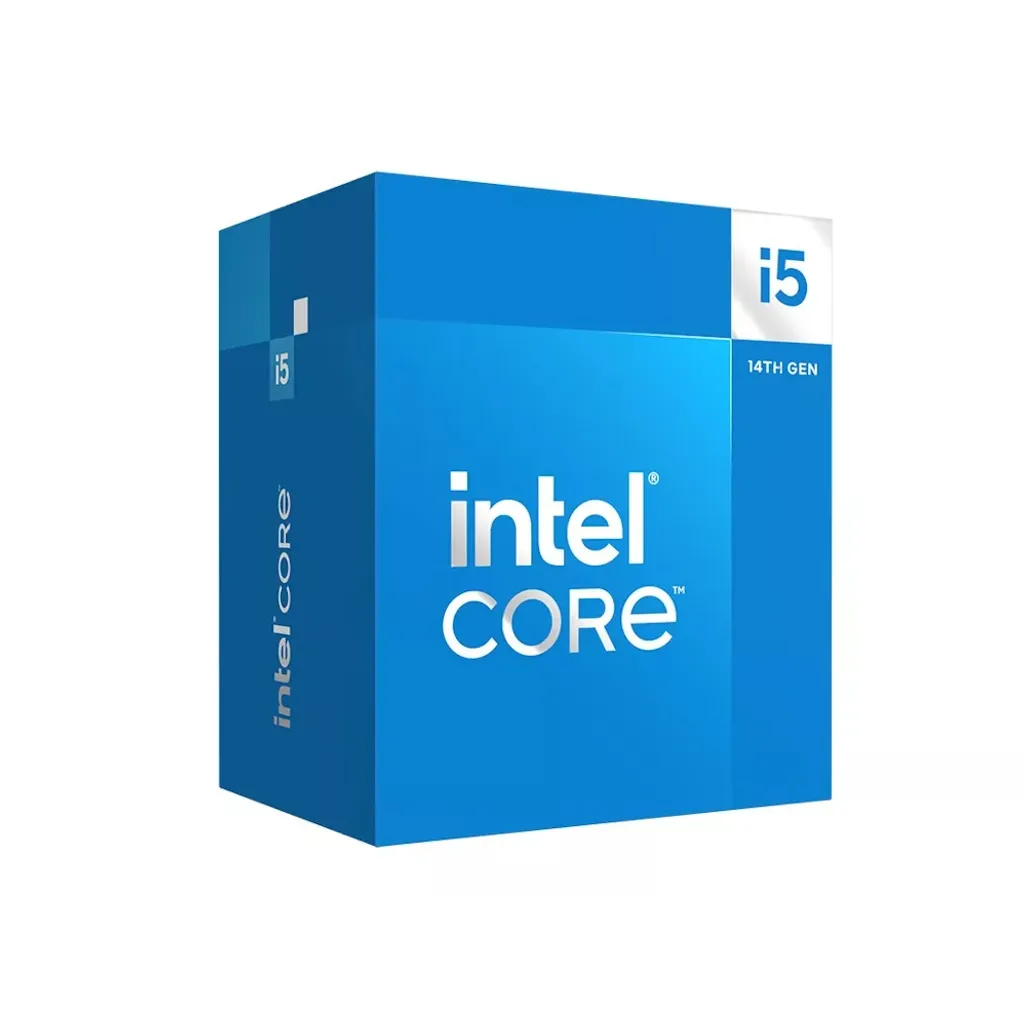Intel Core i5 14400 Up to 4.7 GHZ; 10 Cores (6P+4E); 16 Thread; 20MB Smartcache; 65W TDP;  Intel® Laminar RM1 Cooler included; L