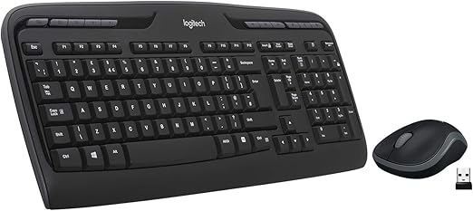 Logitech MK330 Cordless (Wireless Keyboard + 1200dpi Mouse)