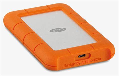 Seagate LaCie 1TB Rugged Mini USB-C; USB3.0; Drop; Crush and Rain Resistant