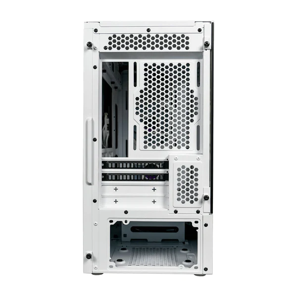 Cooler Master Masterbox TD300 White: Micro ATX; Mini ITX; Mesh Front Panel; Dual ARGB Fans; Tempered Glass Side Panel; Airflow
