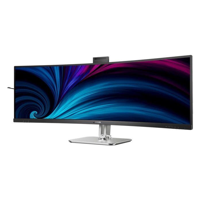 Philips Monitor |Curved 49 inch|VA Dual QHD 5120 x 1440 75hz|USB-C 100w HDMI DP| RJ45|Speaker+Mic|Camera|USB 3.2|Adaptive sync