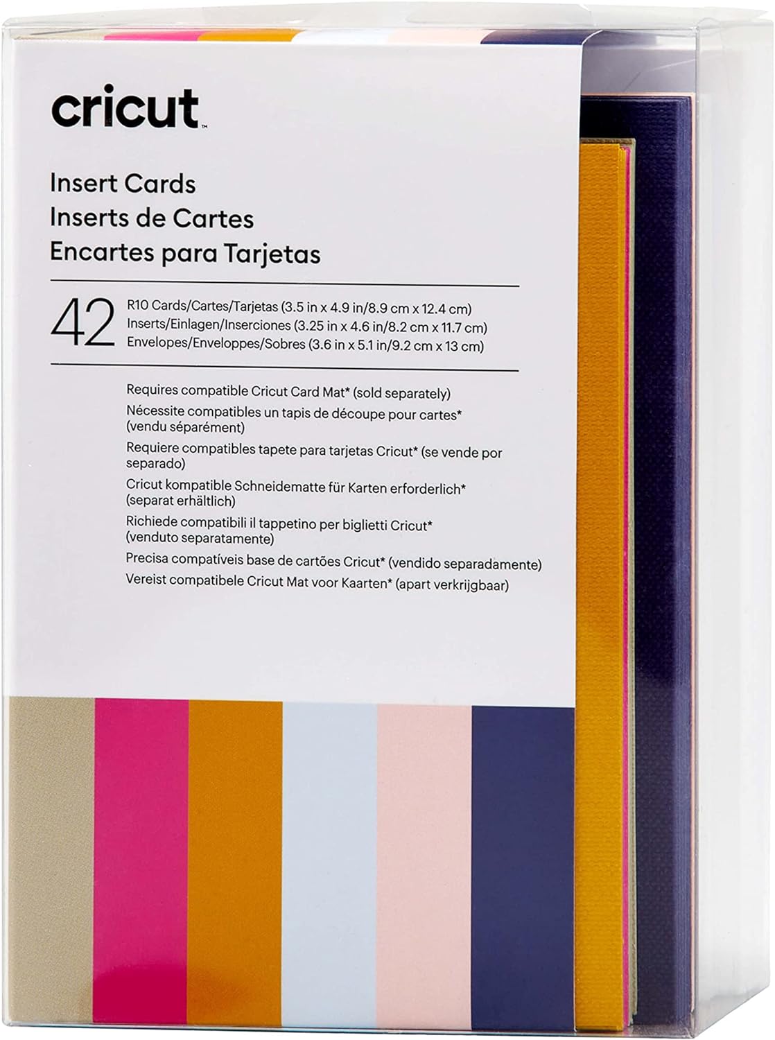 2009464 - Cricut Insert Cards Sensei R10 (8;9 Cm X 12;4 Cm) 42-Pack