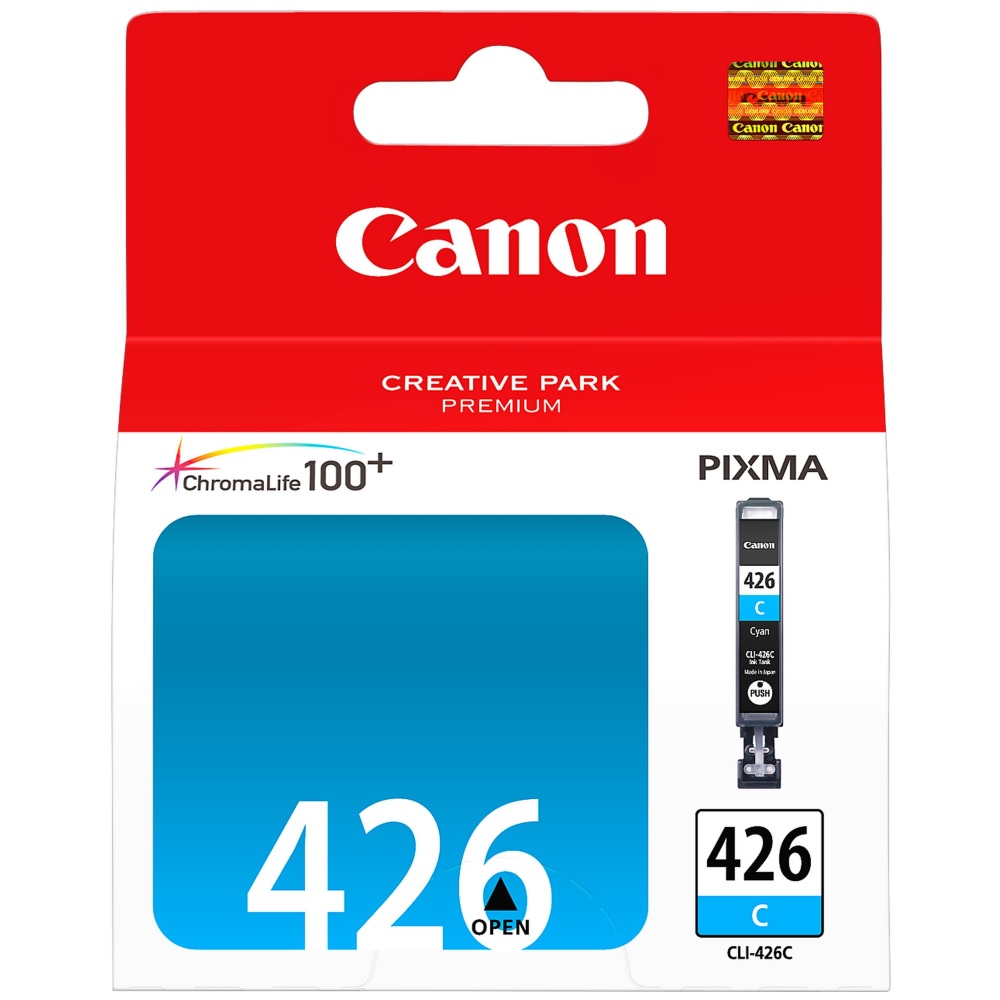 CANON CLI-426 CYAN CARTRIDGE (PIXMA IP4941) - 446 pages @ 5%