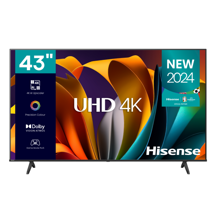 Hisense 43 inch A6N Series Direct LED UHD Vidaa Smart TV