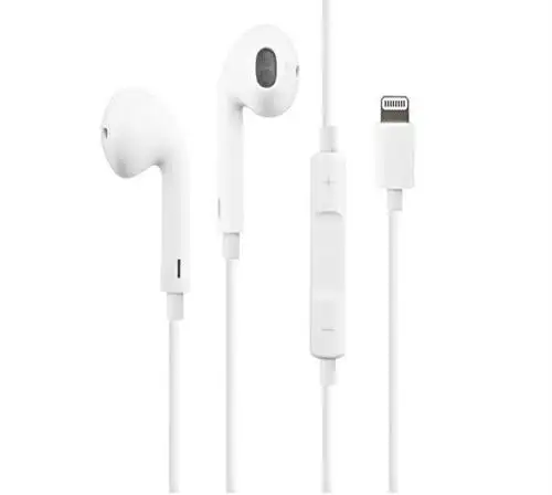 EZRA 3.5mm To iPhone White Digital Earphones 1.2m Length cable