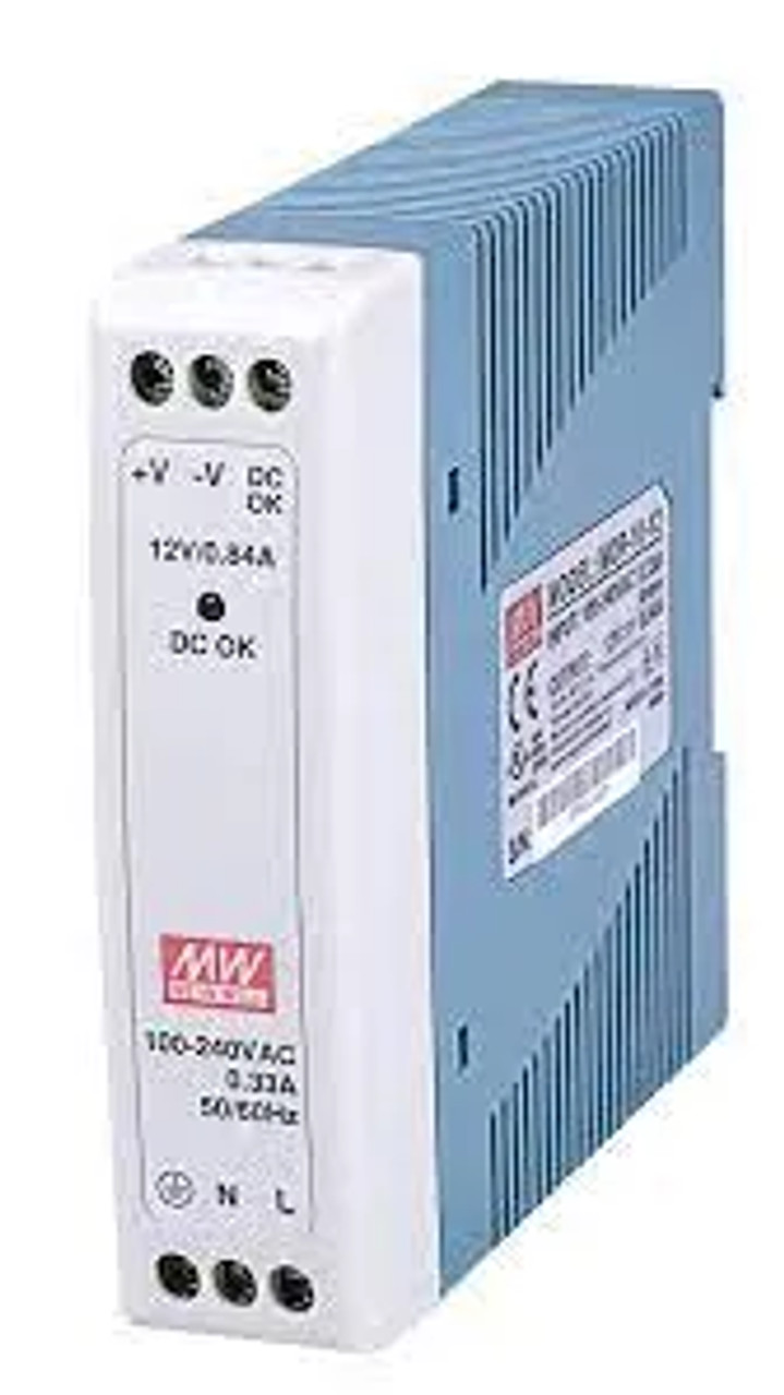 VIVOTEK 12V 10W Single Output Industrial DIN Rail Power Supply