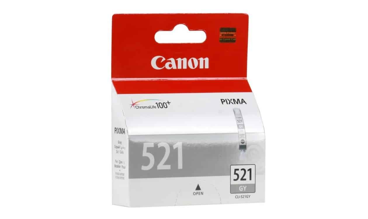 CANON CLI-521GY GREY CARTRIDGE - 1395 pages @ 5%