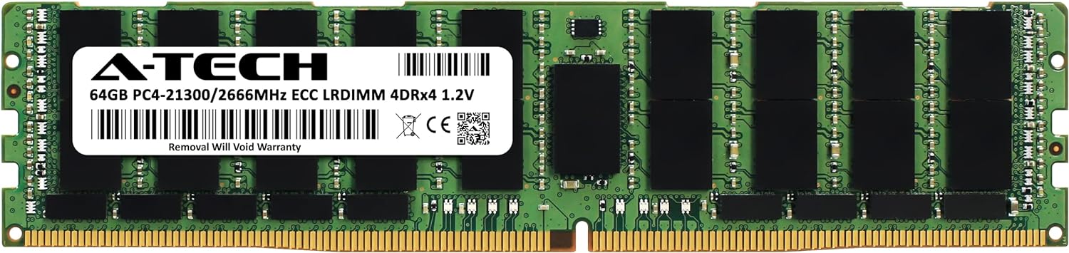 KINGSTON 64GB DDR4-2666 Load Reduced DIMM