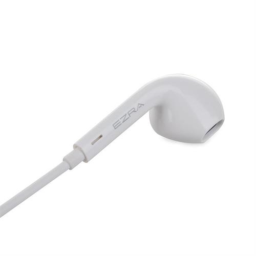 Ezra In Ear Bluetooth Handsfree Sweatproof White Earphones