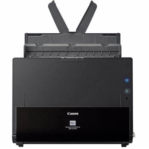 CANON DR-C225 II SCANNER A4 Colour Ultra Compact Desktop; 25ppm; 30 sheet ADF;One Touch Scanning; Approx 1500/day