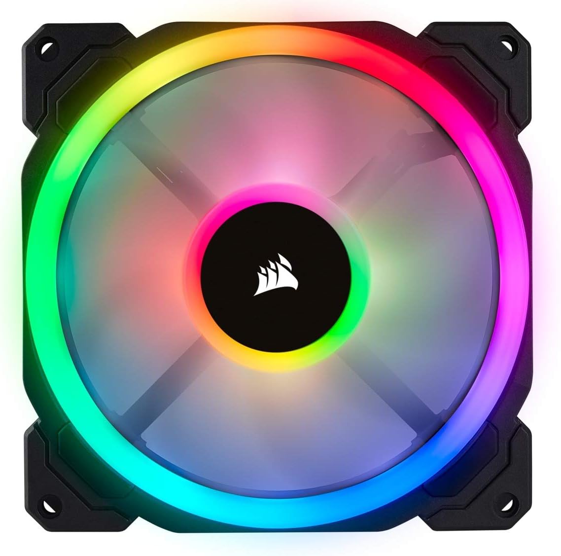 Corsair LL140 RGB 140mm Dual Light Loop RGB LED PWM 600 - 1300 RPM Cooling Fan