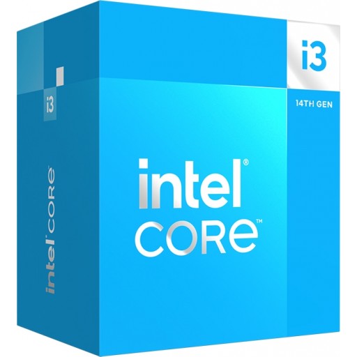 Intel Core i3 14100 Up to 4.7GHZ; 4 Core (4P+0E); 8 Thread; 12MB Smartcache; 60W TDP; Intel® Laminar RM1 Cooler included;LGA1700