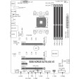 GIGABYTE Aorus AMD B550 Chipset for 3rd/4th/5th Generation AMD Ryzen™ processors; 4x Dual DDR4; 2x M2; HDMI; DP; ATX