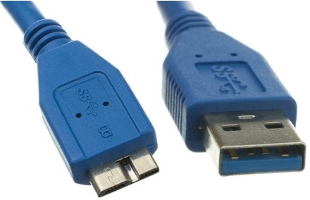 Zatech High Speed USB Type A Male to Micro USB Type B 10 Pin Male Cable