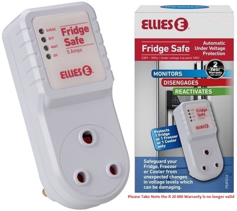 Ellies Fridge Safe Over Voltage Protection Adapter