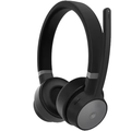 Lenovo Go Wireless ANC Headset|Microsoft Teams Certified|USB + BT Connection| Noice cancellation|Pouch|Flip mic