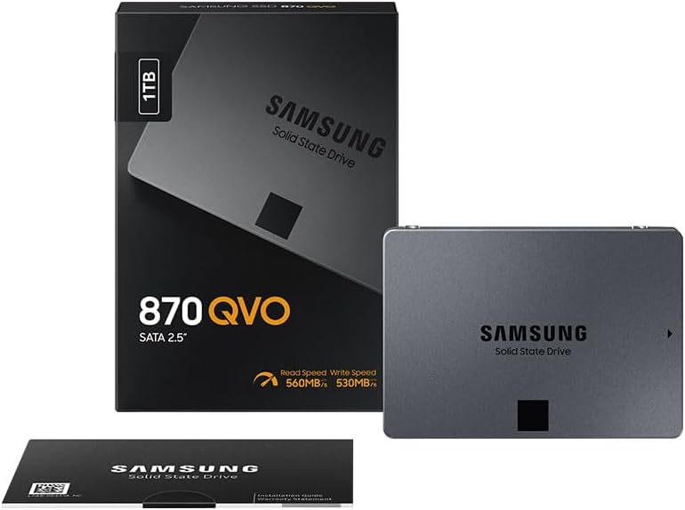 SAMSUNG MZ-77Q2T0BW 2TB 870QVO 2.5'' SSD