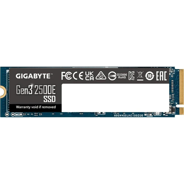 Gigabyte NVMe  1TB - PCIe3 - Read 2400 MB/s; Write 1800MB/s - 240TBW or 3  years warranty