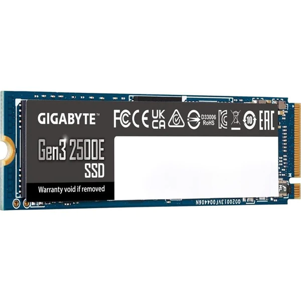 Gigabyte NVMe  1TB - PCIe3 - Read 2400 MB/s; Write 1800MB/s - 240TBW or 3  years warranty